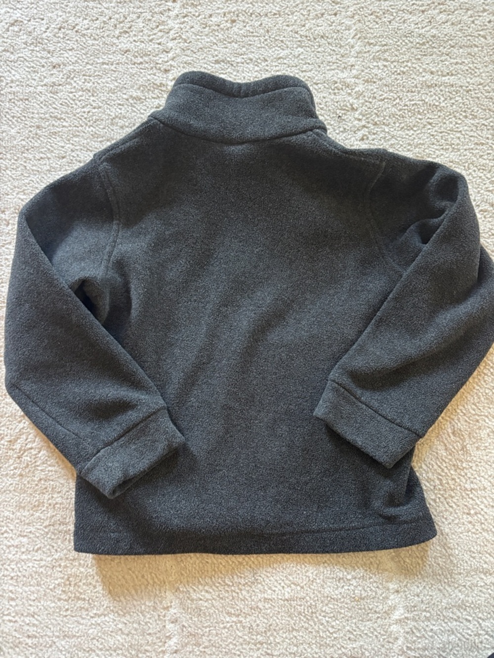 Columbia Kids Charcoal Gray Full-Zip Fleece Jacket - Picture 5 of 5